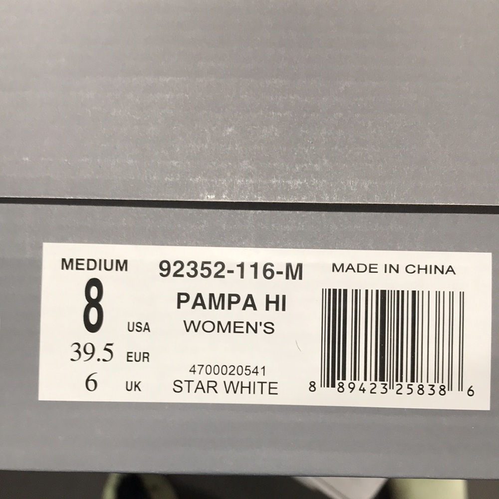Palladium Women's Pampa Hi Star White Boots New in Box - Picture 12 of 15